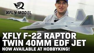 Flight Review - XFLY F-22 Raptor Twin 40mm EDF - 4S LiHV and hand launch flight