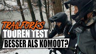 Trailforks im Test: Wie du mit dieser App neue Mountainbike Trails entdeckst! #mtbtrails #snowride