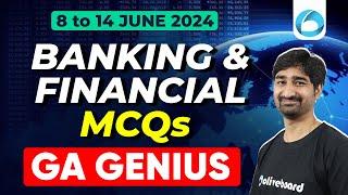 Banking And Financial MCQs 8 to 14 June 2024 All Banking Exams | GA Genius By Aditya Sir