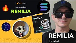 $REMILIA - REMILIA TOKEN CRYPTO COIN HOW TO BUY COINEX GLOBAL SOLANA XT XT.COM POLONIEX MILADY NFTS