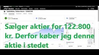 Sælger aktier for 122.800 kr. Derfor køber jeg denne aktie i stedet