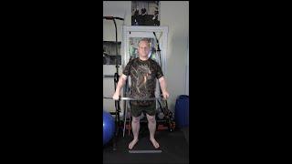 Using a Sword for Core Workout