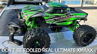 Traxxas Xmaxx Ultimate Widekit Max6 Esc program TQI calibration & First Run