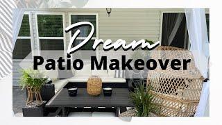 PATIO MAKEOVER | COZY PATIO IDEAS | DREAM PATIO