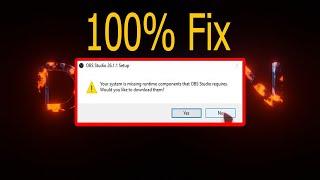 OBS Studio All Error Fix And Installation