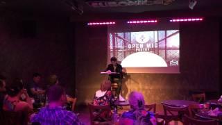 Гимн Алкоголю. Open Mic Poetry. Vilnius. Игорь Савин.