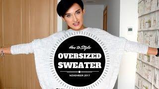 How to Style Oversized Sweater