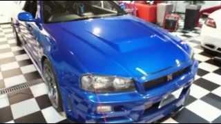 Paul Walker's GTR R34 Fast Furious 4