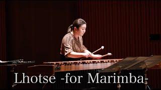 #marimba 『Lhotse  for Marimba』Marimba:Reina Iwami Composed by SHOICHI YABUTA