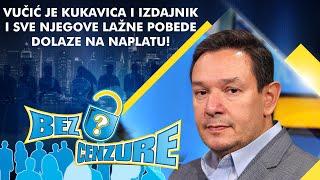 Nemanja Šarović - Vučić je kukavica i izdajnik i sve njegove lažne pobede dolaze na naplatu!