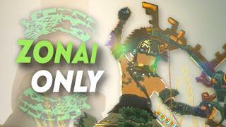 Can you BEAT Tears of the Kingdom using ONLY Zonai Gear??