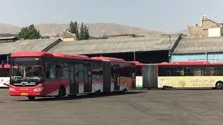 King Long city bus are operating in Iran