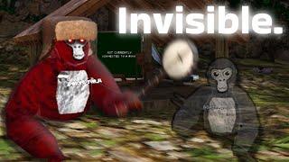 You can turn INVISIBLE in GORILLA TAG...