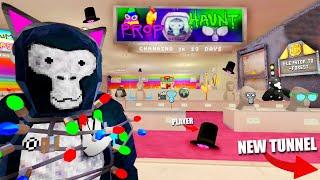 Gorilla Tags NEW CRAZY Prop Hunt Update (New Elevators)