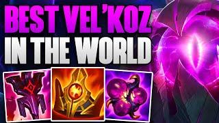 BEST VEL'KOZ IN THE WORLD DOMINATING CHALLENGER! | CHALLENGER VEL'KOZ SUPPORT GAMEPLAY | Patch 14.6