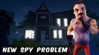 ПРИВЕТ СОСЕД мод НОВАЯ ПРОБЛЕМА ШПИОНА | Hello Neighbor Mod Kit New Spy Problem