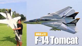 DIY Big RC F-14 Tomcat with Twin Ducted Fans - Plans Availabled