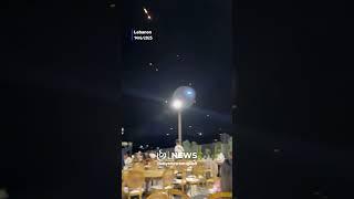 Iranian missiles light up sky during wedding in Lebanon