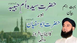 hazrat syeda umme habiba or Hazrat Abu Sufiyan ka wakya | Muhammad Rashid Qadri