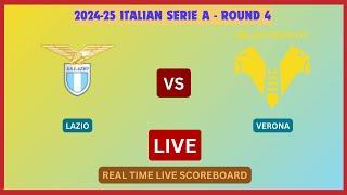 Lazio Vs Verona LIVE Score UPDATE Today 2024-25 Serie A Round 4 Soccer Football Sep 16 2024