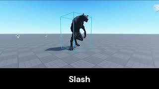 Werewolf animations (skinned mesh) | Roblox Animations