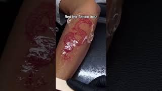 Would you get a red ink tattoo?