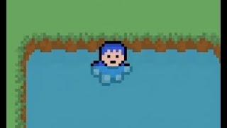 Jumping into the water (Java 2D Game Demo)