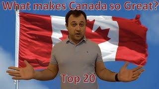 Canada friendliest foreign country in the world! Top 20 countries to live / Canada Flag