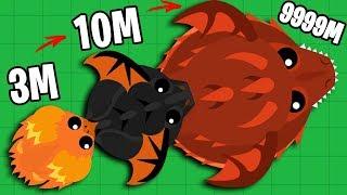 LAND MONSTER EVOLUTION! - Mope.io