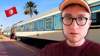 I attempted to ride a train with no doors across Tunisia