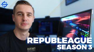 PLAYING REPUBLEAGUE SEASON 3 ON A NEW MONITOR | FASHR POV WITH TEAMCOMMS