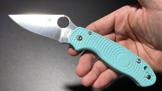 SPYDERCO PARA 3 CPM S90V SATIN TEAL FRN ยืม รุ่นพิเศษ MGE Whole Sale ซ้ำ