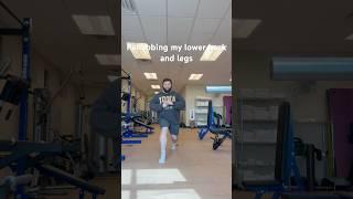 Rehabbing My Lower Back and Leg Workout #shorts #legday #lowerbackworkout