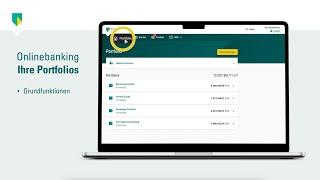 Bethmann Bank Onlinebanking - "Mein Portal" Portfolio