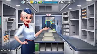 Playing Airplane Chefs | Cooking Game | Levels 1-3 #3