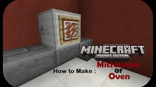 Minecraft PE : How to Make Microwave