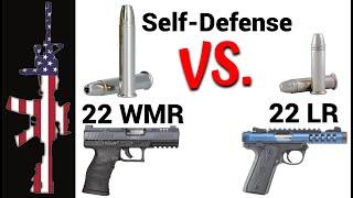 22 lr vs. 22 WMR Pistols for Self Defense