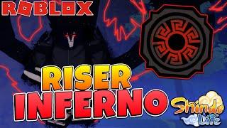 Шиндо Лайф Обзор Riser Inferno *ФУЛЛ* в Shindo Life  Roblox Shindo Life