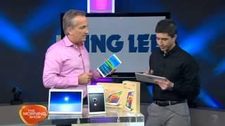 Bing Lee Tab S Live on The Morning Show