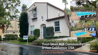 Touring Beautiful Home in Irvine California USA Real Estate