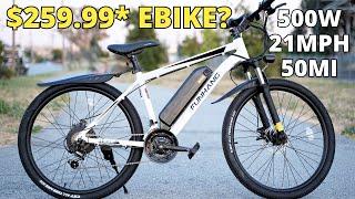 Is this $259.99* Cheap Amazon Ebike any good???