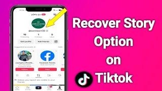 How to fix tiktok story option not showing (2 ways) | tiktok story feature missing