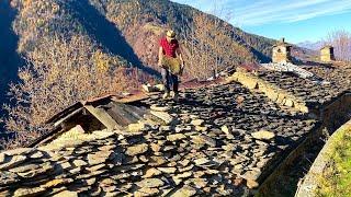 Ristrutturo la mia Baita in Montagna – Pavimento pietra - Potatura alberi - Gettata cemento - n. 69