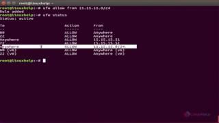 How to manage Ubuntu firewall using UFW commands