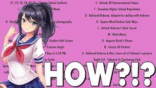 How to Activate Debug/Cheat menu in Yandere Simulator