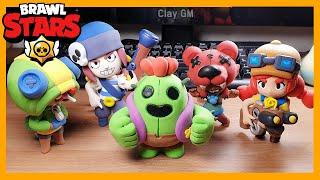 Brawl Stars clay art - Spike - clay Tutorial