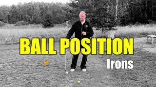 Ball position - Irons…