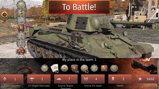 Tank Realistic Battles War Thunder: Epic 8-Frag Fight