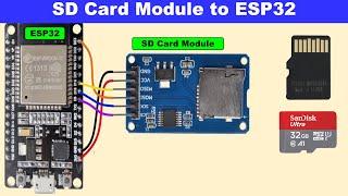 ESP32 SD Card Testing | Arduino ESP32 SD Card Tutorial | SD Card File Read and Write with ESP32