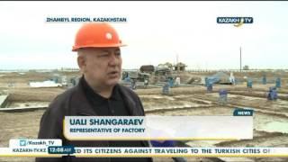 Жамбыл облысында биокомбинат салынуда - Kazakh TV